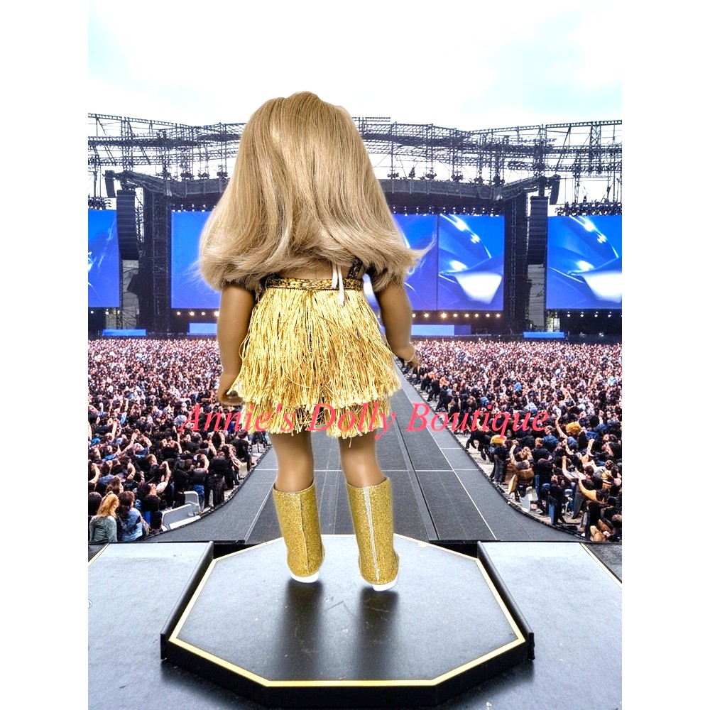 Taylor Fearless Outfit Gold Fringe - Image 6