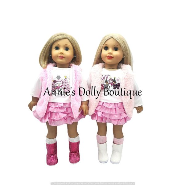 Christmas In Pink Outfits - AG