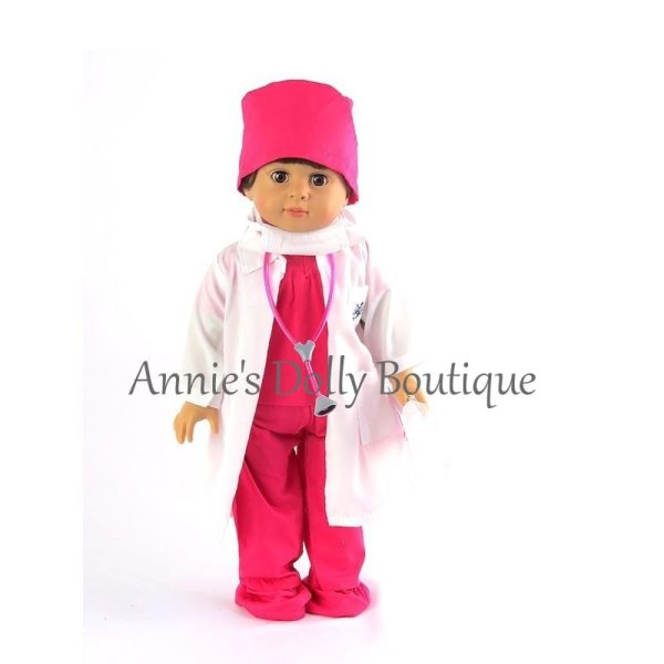 DOCTOR OUTFIT FOR 18-INCH DOLLS: