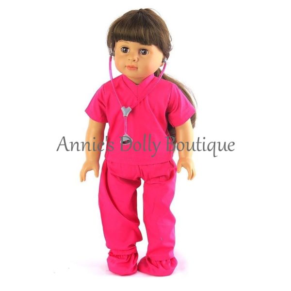 DOCTOR OUTFIT FOR 18-INCH DOLLS: - Image 3