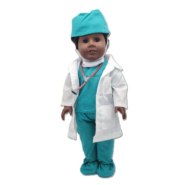 DOCTOR OUTFIT FOR 18-INCH DOLLS: - Image 6