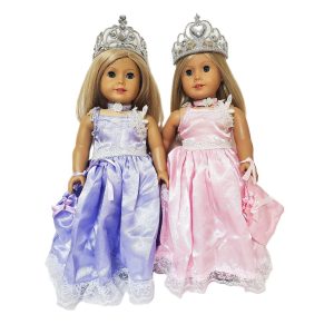 Purple or Pink Princess Gowns