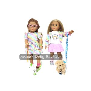 18-Inch Complete Summer Rainbow outfits.