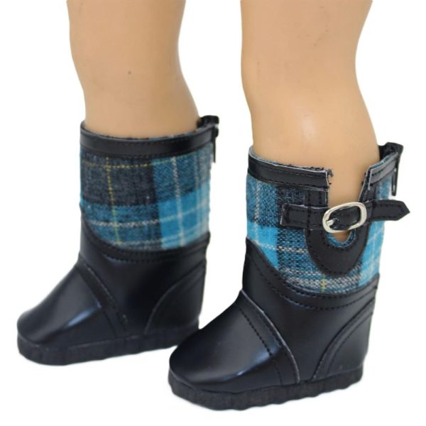 AG Doll Boots Plaid Boots 3 styles - Image 2