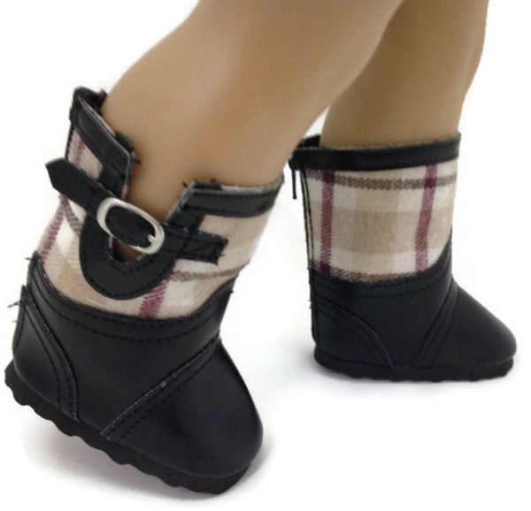 AG Doll Boots Plaid Boots 3 styles - Image 3