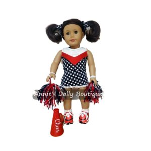 AG Red and Blue Cheer Outifit