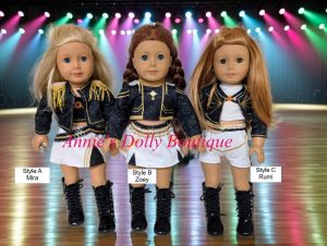 AG- Black and Gold k-pop outfit
