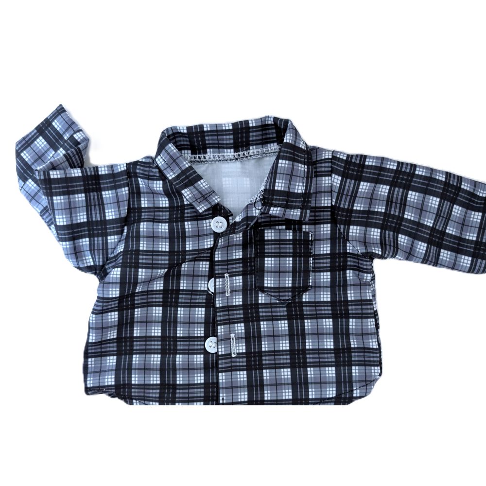 AG- Boy Plaid Shirts - Image 2