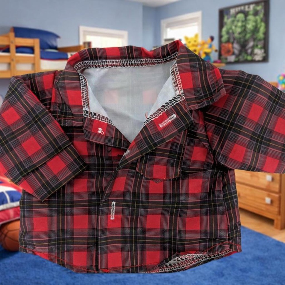 AG- Boy Plaid Shirts - Image 6