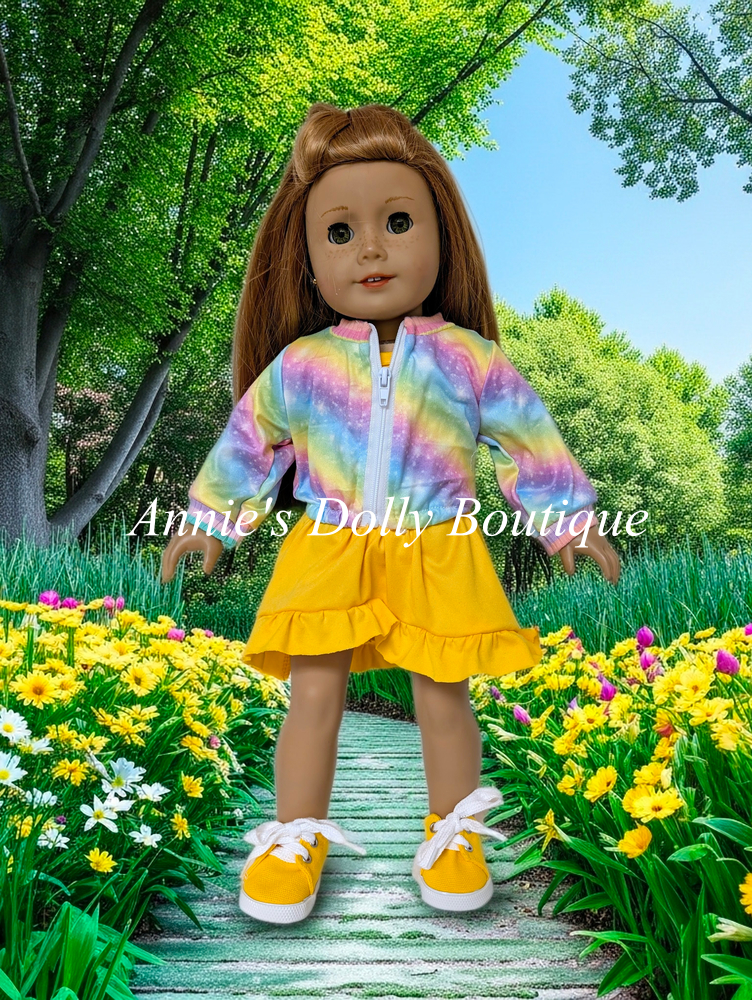AG- Summer Rainbow Outfit.