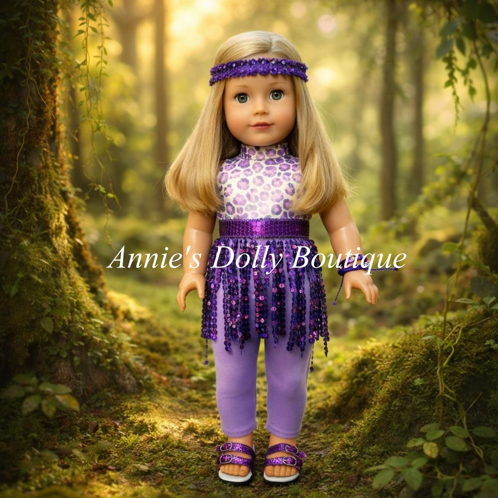 AG-Purple Hippy Outfit - Image 3